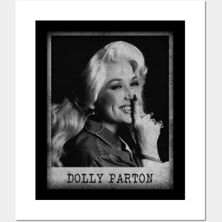 Dolly Parton // old school minimalist Posters and Art